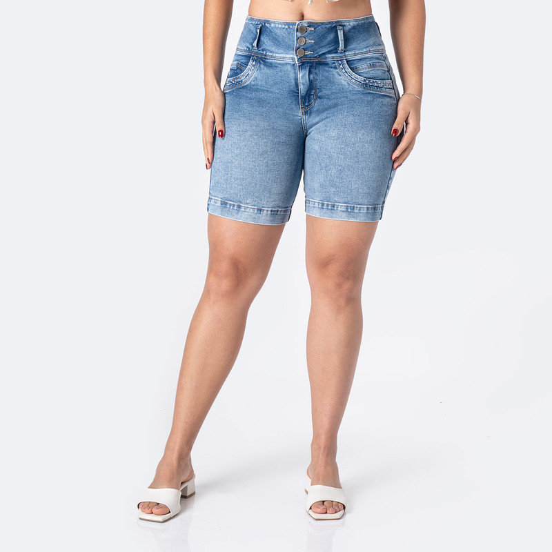 CROPPED DENIM STRETCH MUJER MARHELI - 1