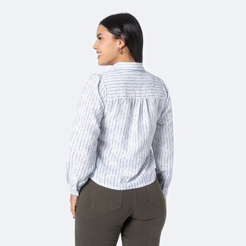 BLUSAS LISTADA MUJER BALESIA - 3
