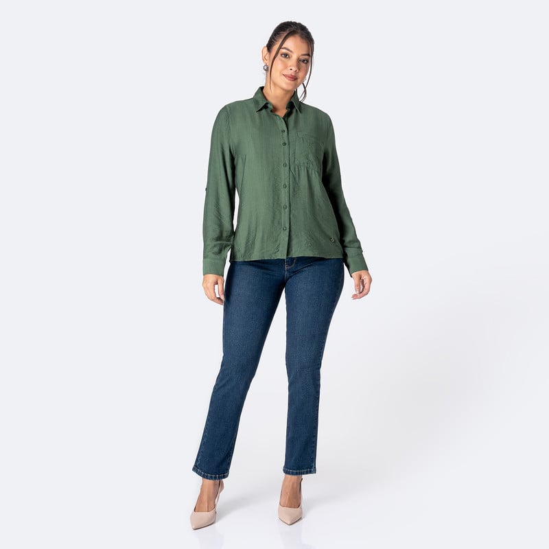 BLUSAS POPELINA MUJER ALEZCIA - 5