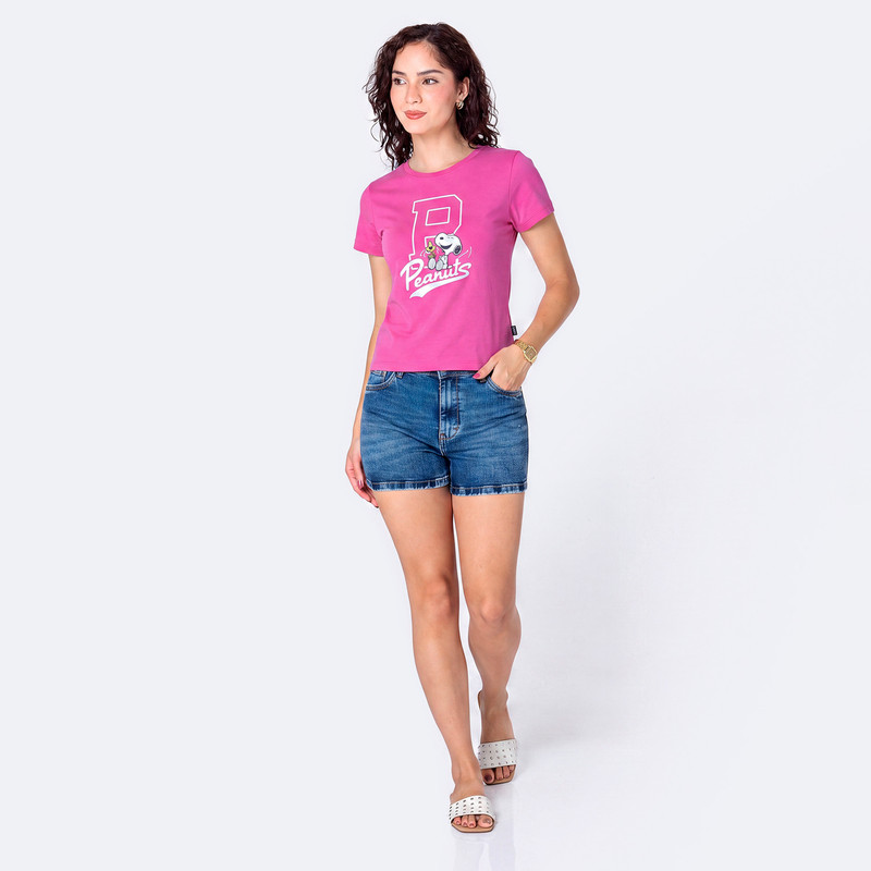POLOS JERSEY FULL LYCRA MUJER MASHA-SNOOPY - 4