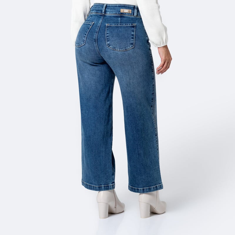 PANTALON DENIM STRETCH MUJER XIHARA - 3