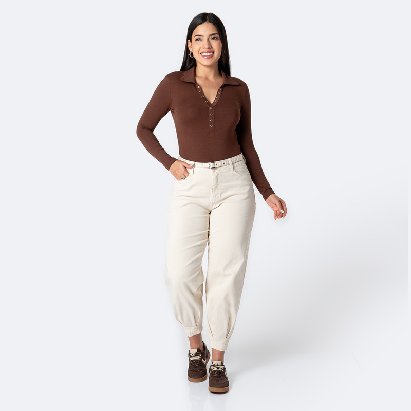 PANTALON DRILL STRETCH MUJER SINDELI II - 2