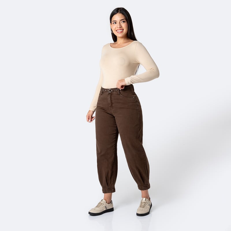 PANTALON DRILL STRETCH MUJER SINDELI II - 2