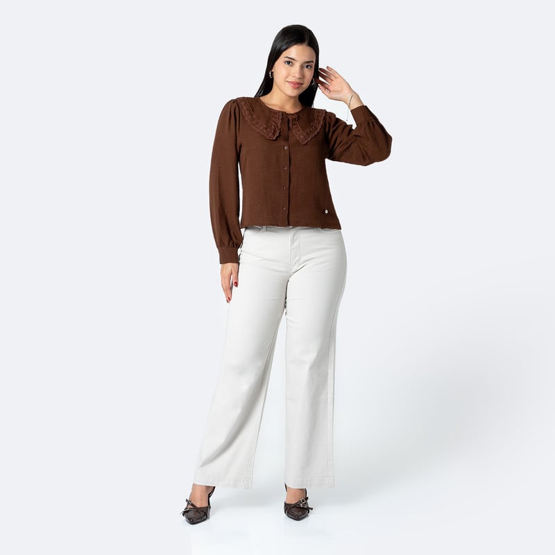 BLUSAS POPELINA MUJER MARIDEYA - 5