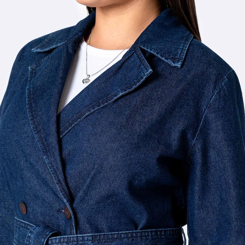 CASACAS DENIM MUJER MACARELI - 2