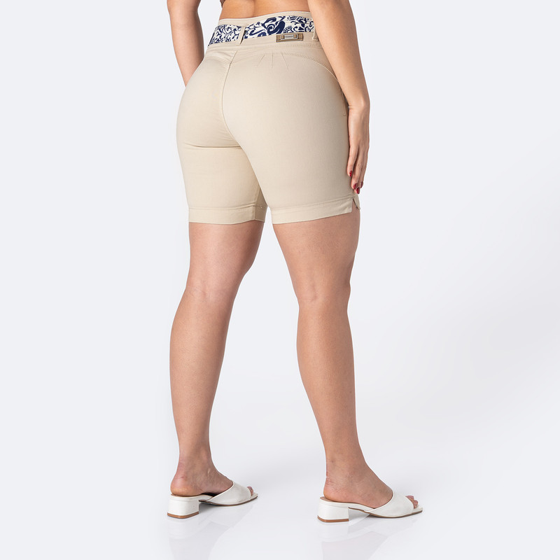 SHORTS DRILL STRETCH MUJER DAKELA - 3