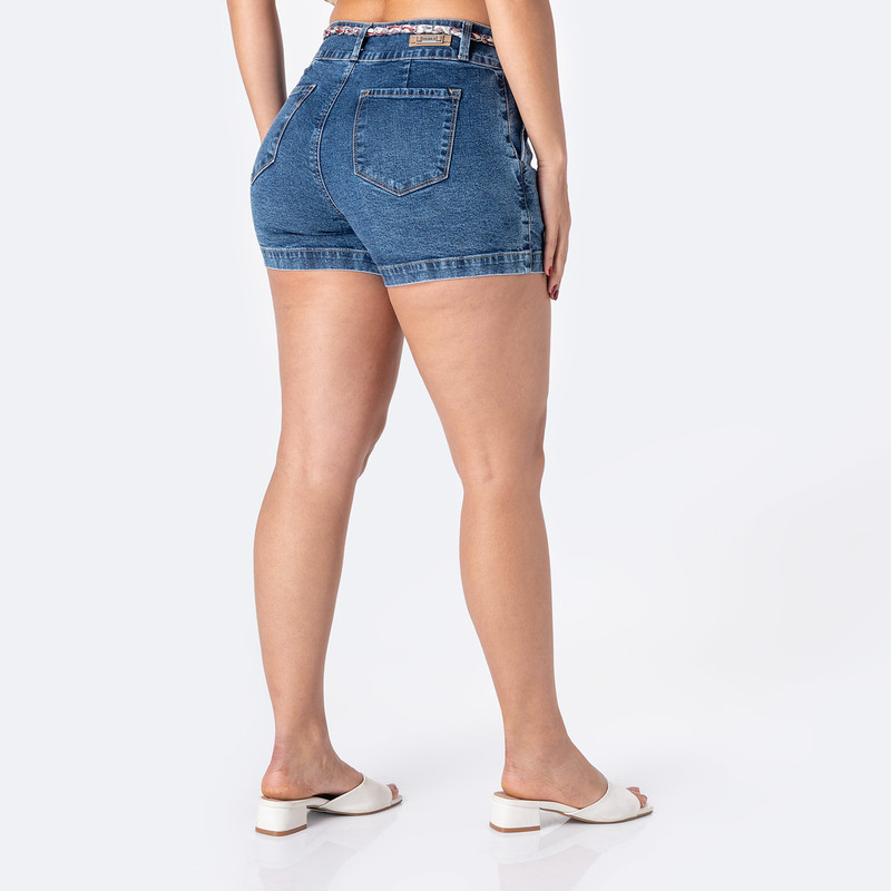SHORTS DENIM STRETCH MUJER VEDALI - 3