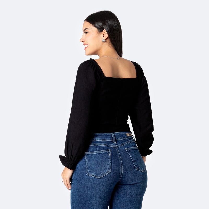 BLUSAS POPELINA MUJER BARELA - 3