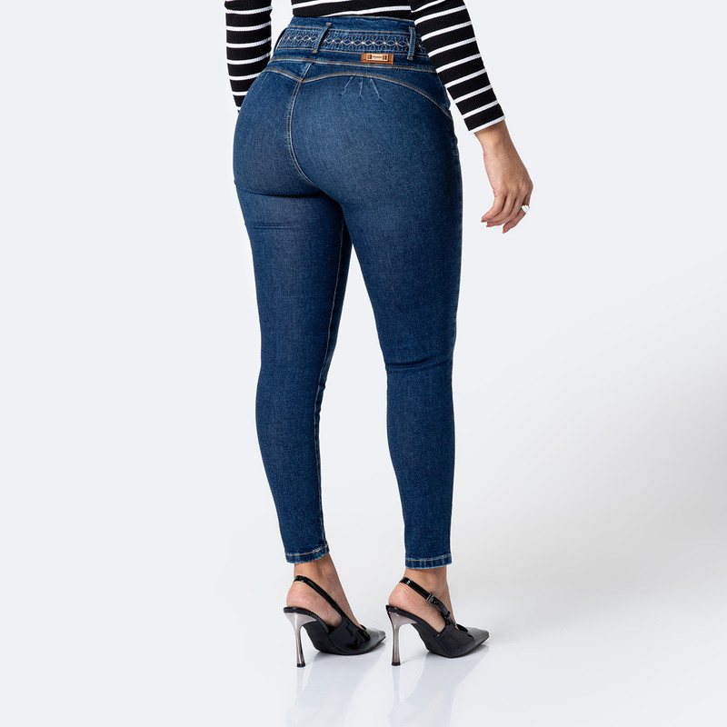 PANTALON DENIM STRETCH MUJER AURELYA - 3