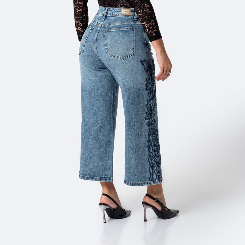 PANTALON DENIM STRETCH MUJER ZIVA - 3