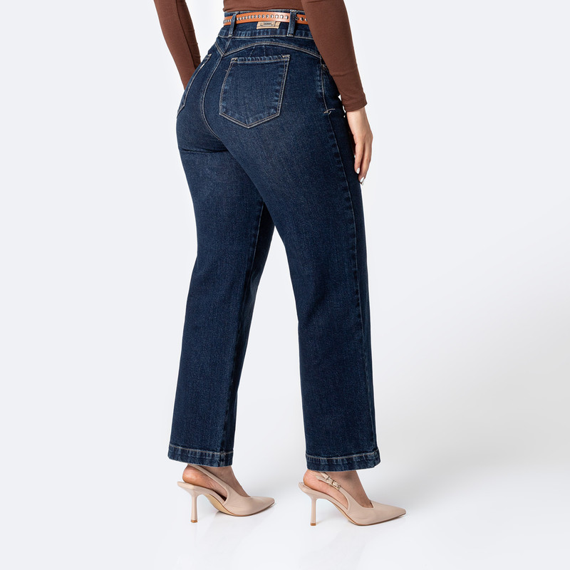 PANTALON DENIM STRETCH MUJER LUZYA - 3