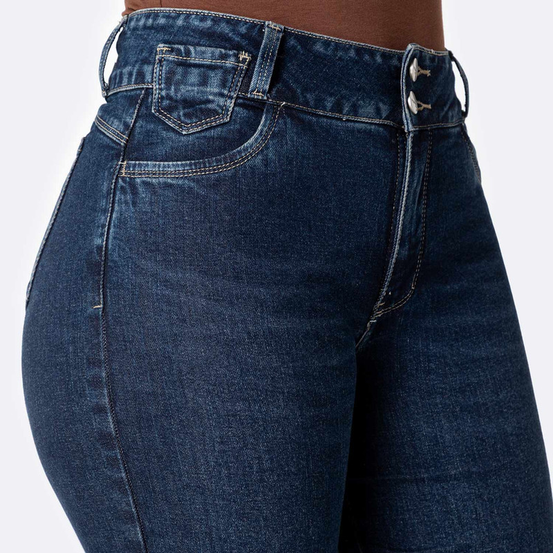 PANTALON DENIM STRETCH MUJER LUZYA - 4