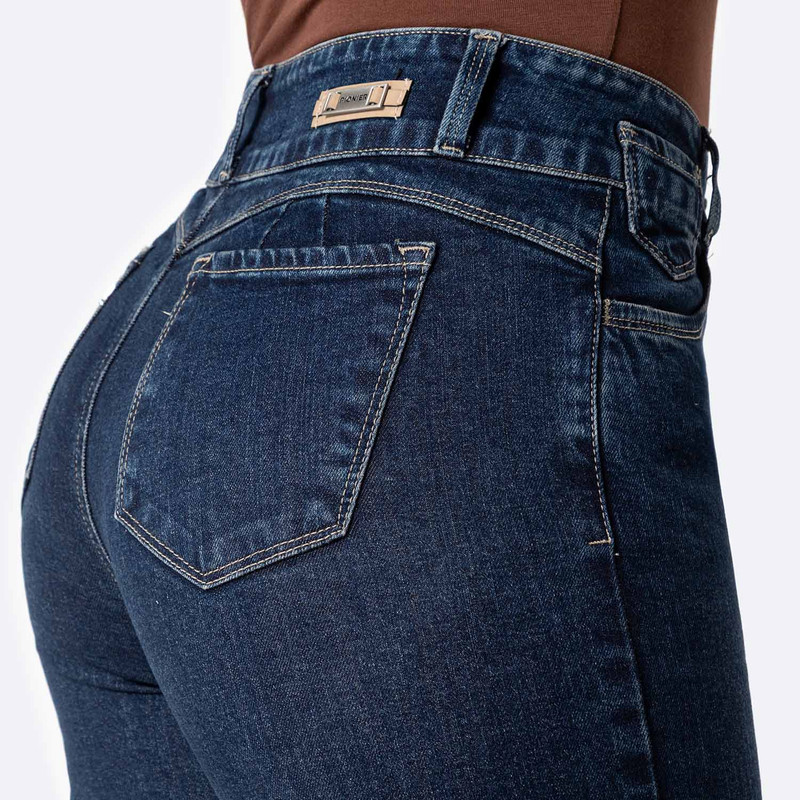 PANTALON DENIM STRETCH MUJER LUZYA - 5