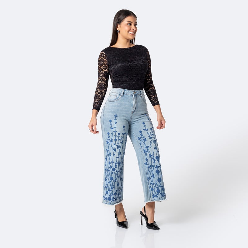 PANTALON DENIM STRETCH MUJER ETIOPIA - 2