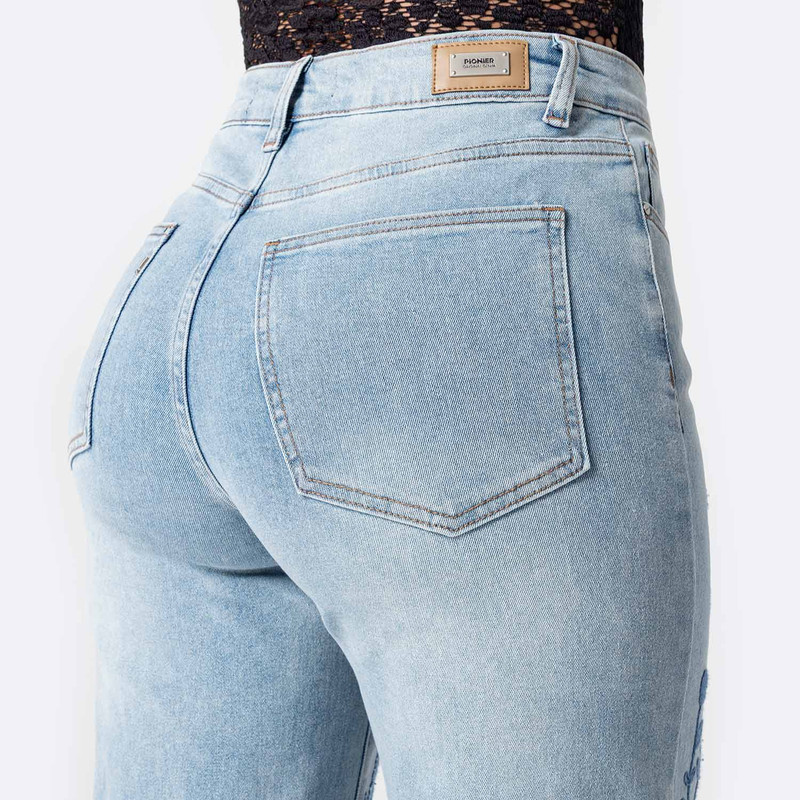 PANTALON DENIM STRETCH MUJER ETIOPIA - 5