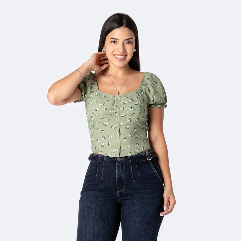 BLUSAS POPELINA MUJER VEROSI - 1