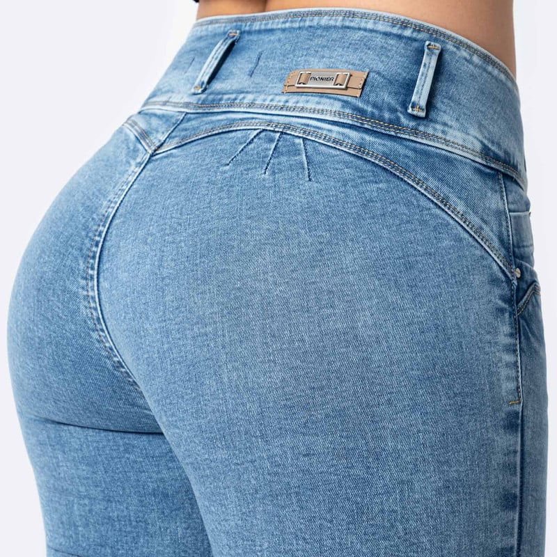 PANTALON DENIM STRETCH MUJER VIVIAMY - 5