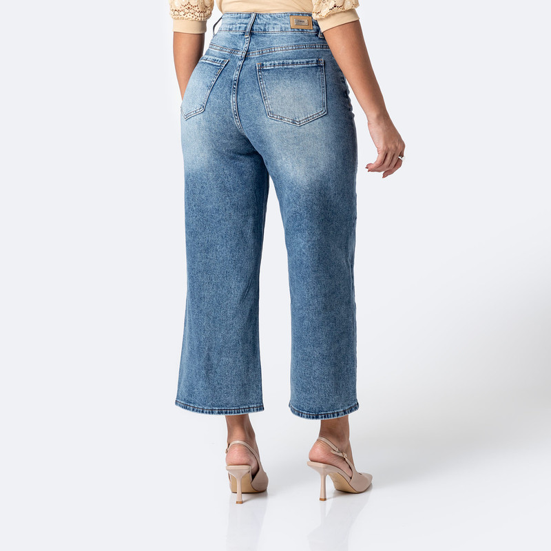 PANTALON DENIM STRETCH MUJER FIBI - 3