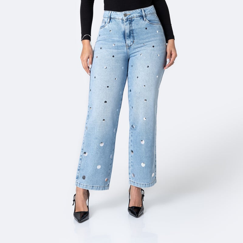 PANTALON DENIM MUJER ZIANAH-BRI - 1