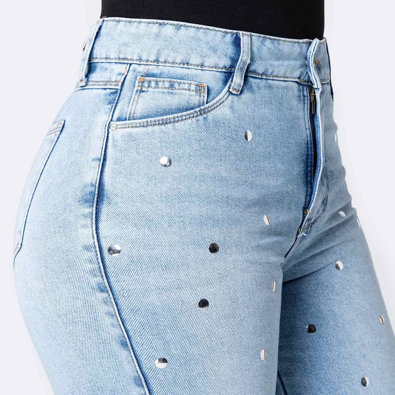 PANTALON DENIM MUJER ZIANAH-BRI - 4