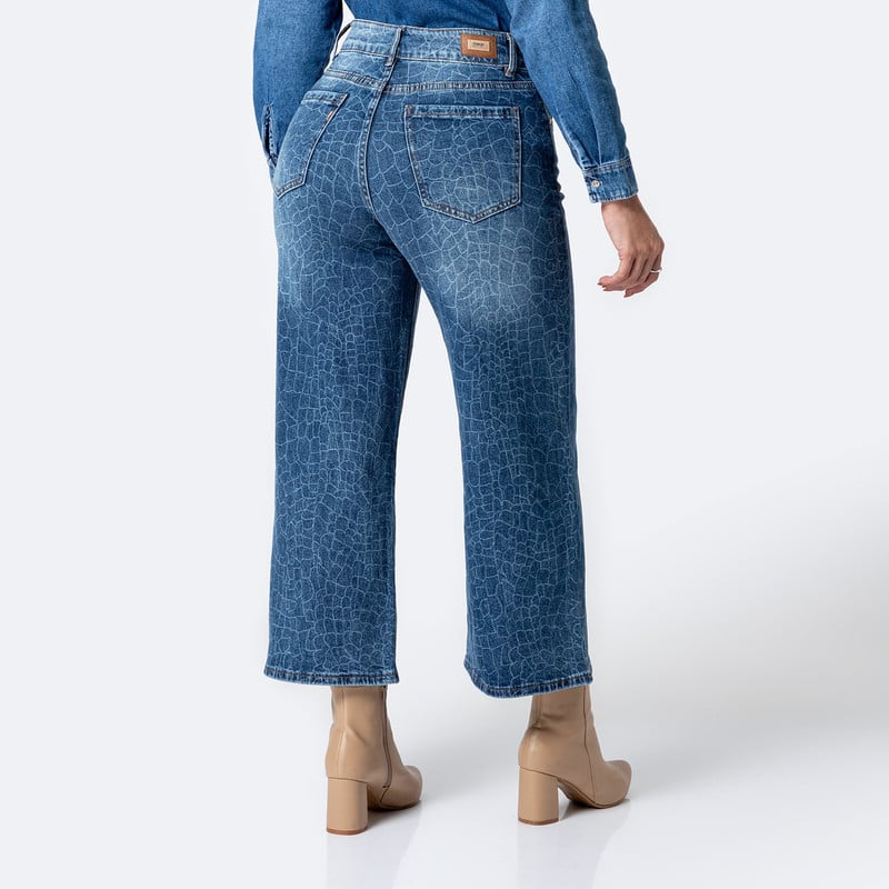 PANTALON DENIM STRETCH MUJER IDONY - 3