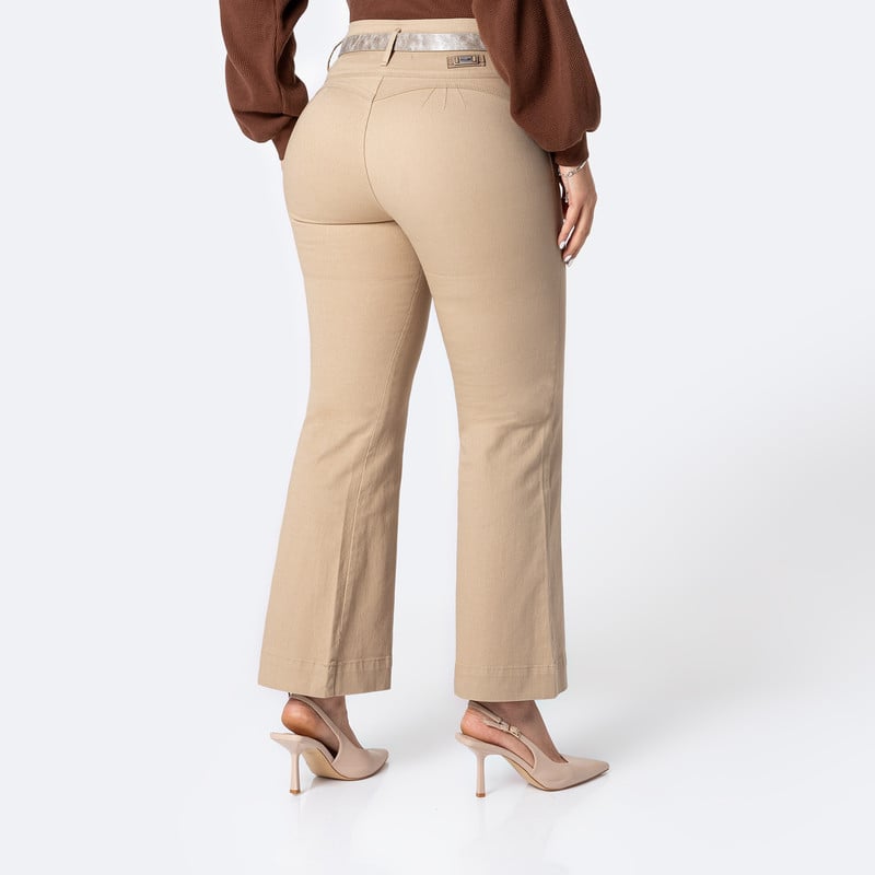 PANTALON DRILL STRETCH MUJER NEVRA - 3