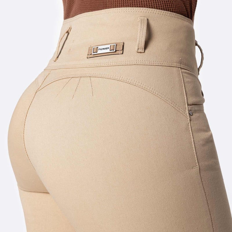PANTALON DRILL STRETCH MUJER NEVRA - 5