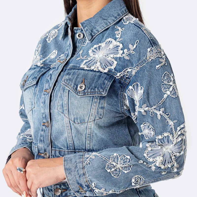 CASACA DENIM MUJER YELENNA - 2
