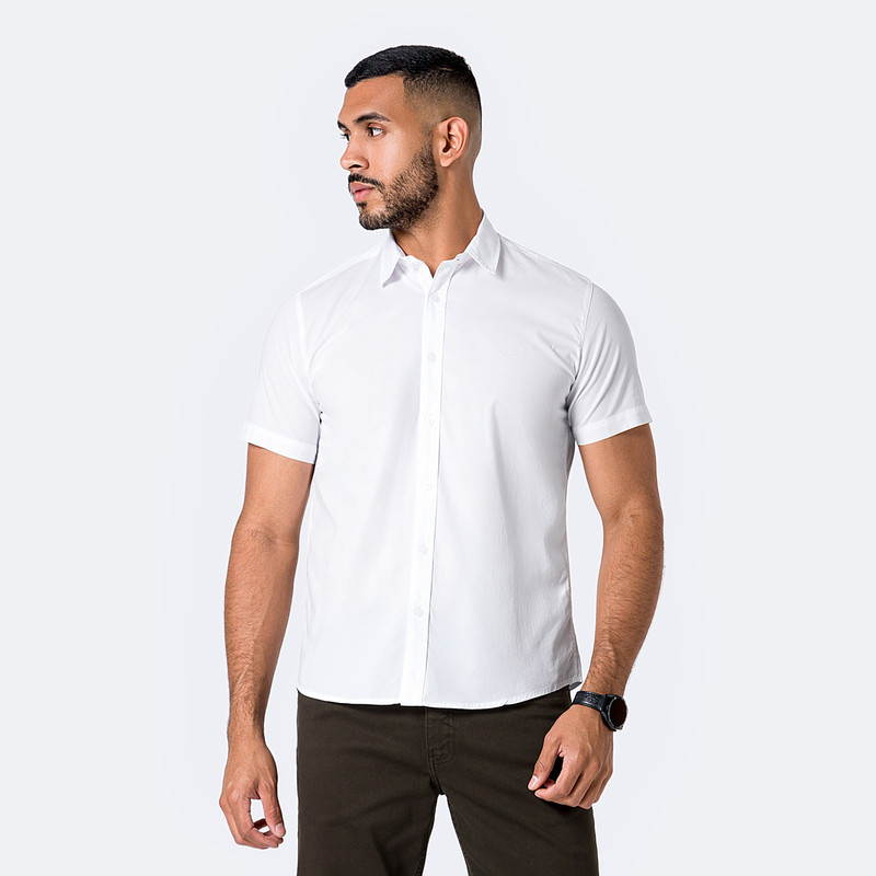 CAMISA POPELINA STRETCH HOMBRE BENEDIKTO - 1