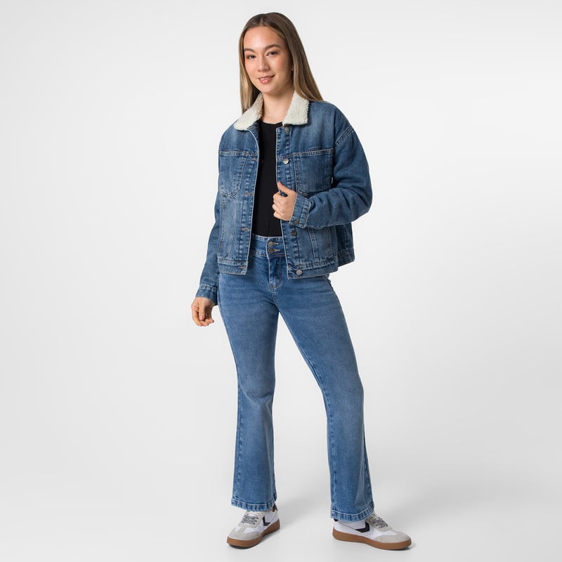 CASACA DENIM MUJER ROXE - 2