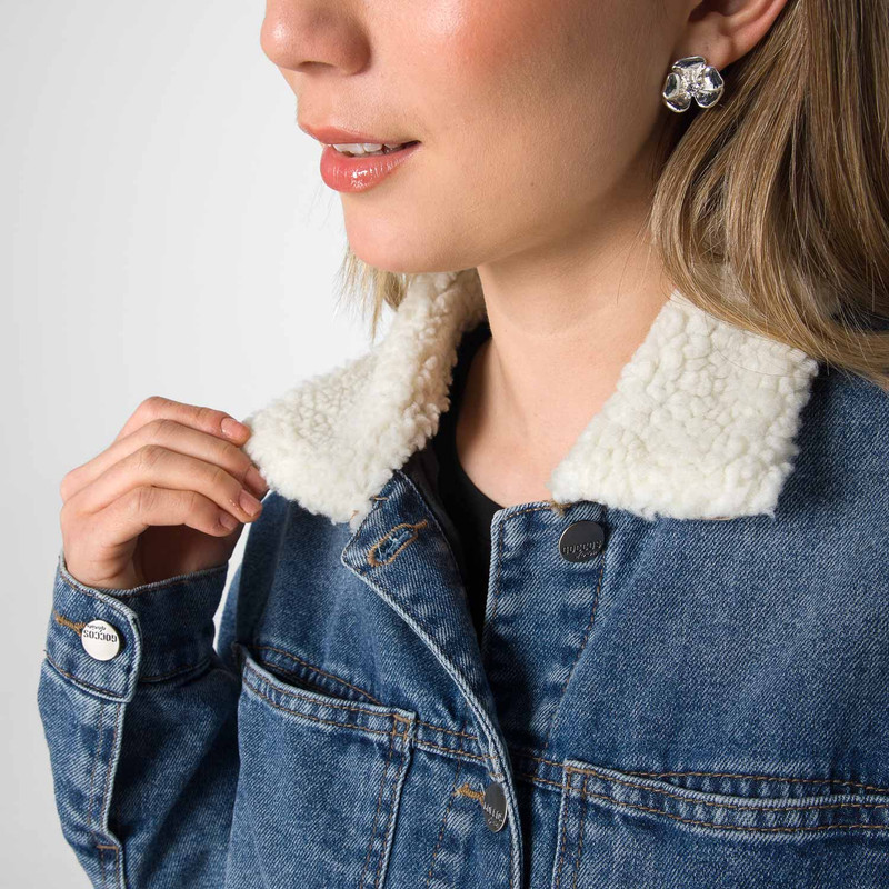 CASACA DENIM MUJER ROXE - 4