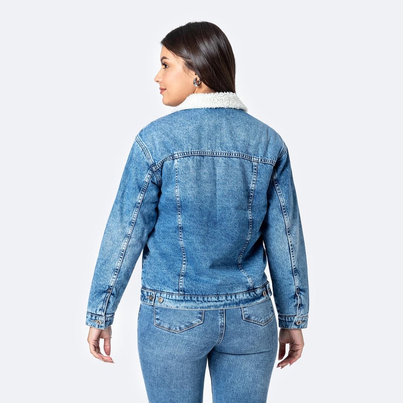 CASACA DENIM MUJER CELYTH - 3
