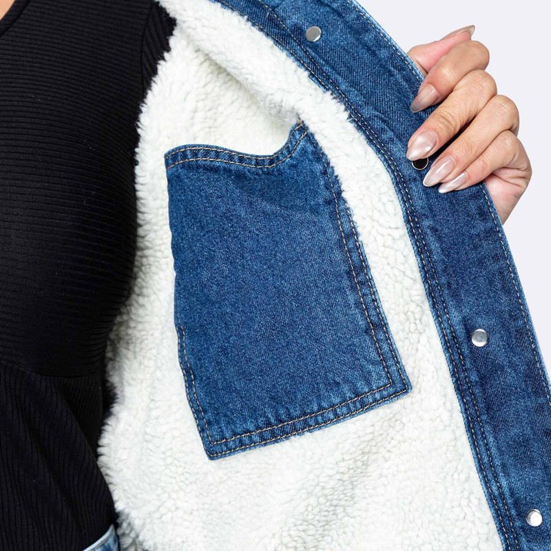 CASACA DENIM MUJER CELYTH - 5