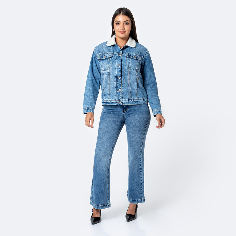 CASACA DENIM MUJER CELYTH - 6