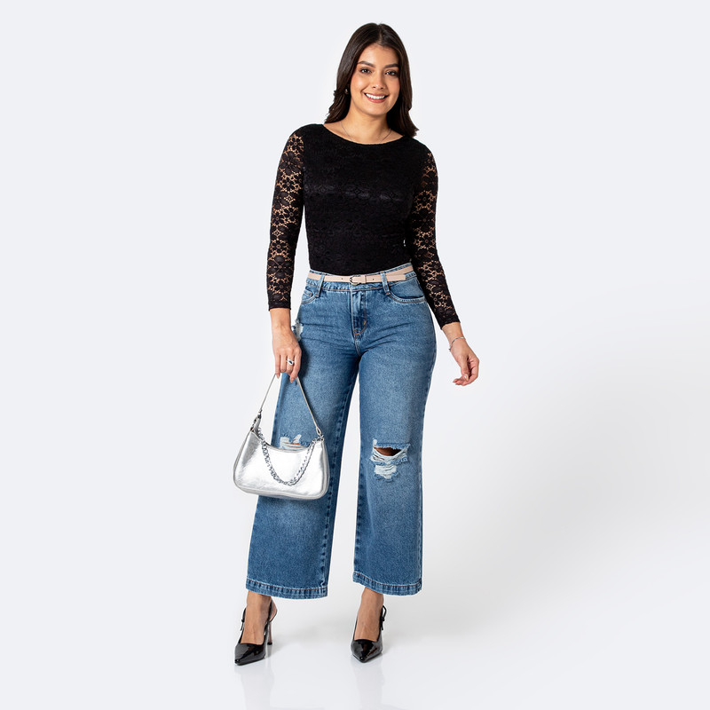 PANTALON DENIM MUJER JHOLYE - 2