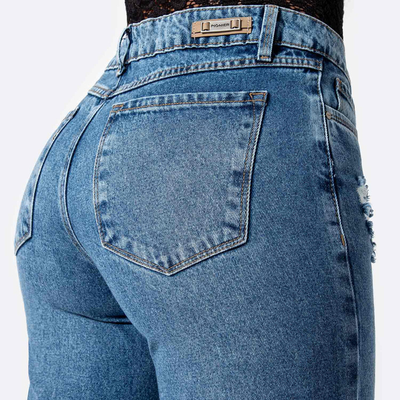 PANTALON DENIM MUJER JHOLYE - 5