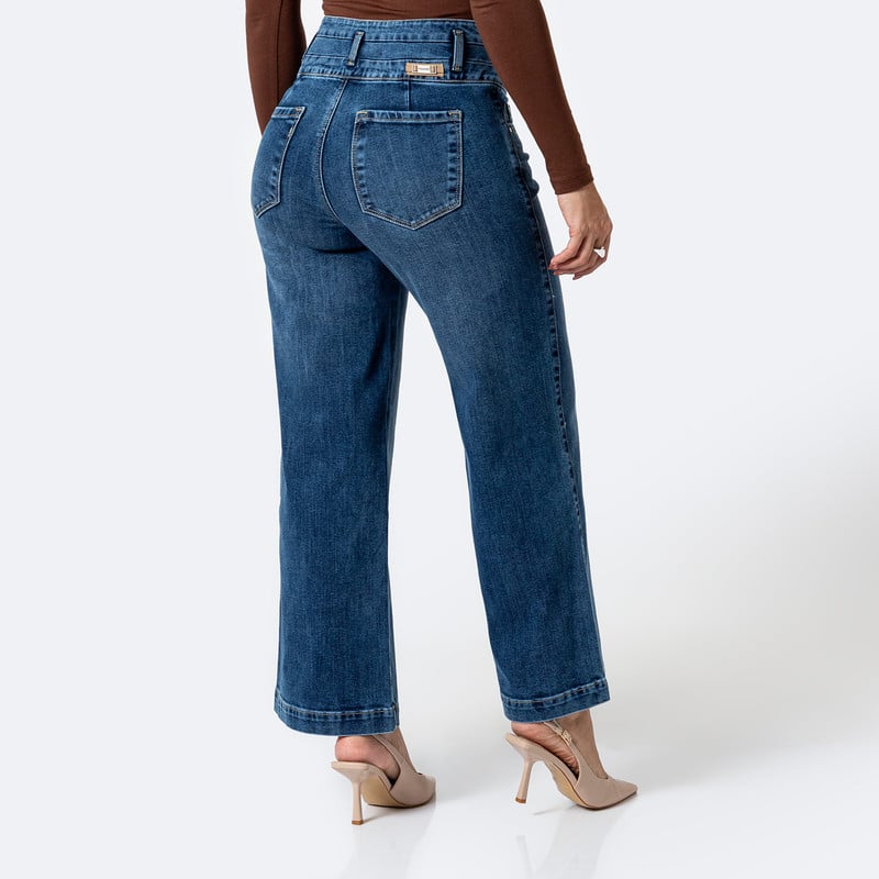 PANTALON DENIM STRETCH MUJER DANIXE - 2