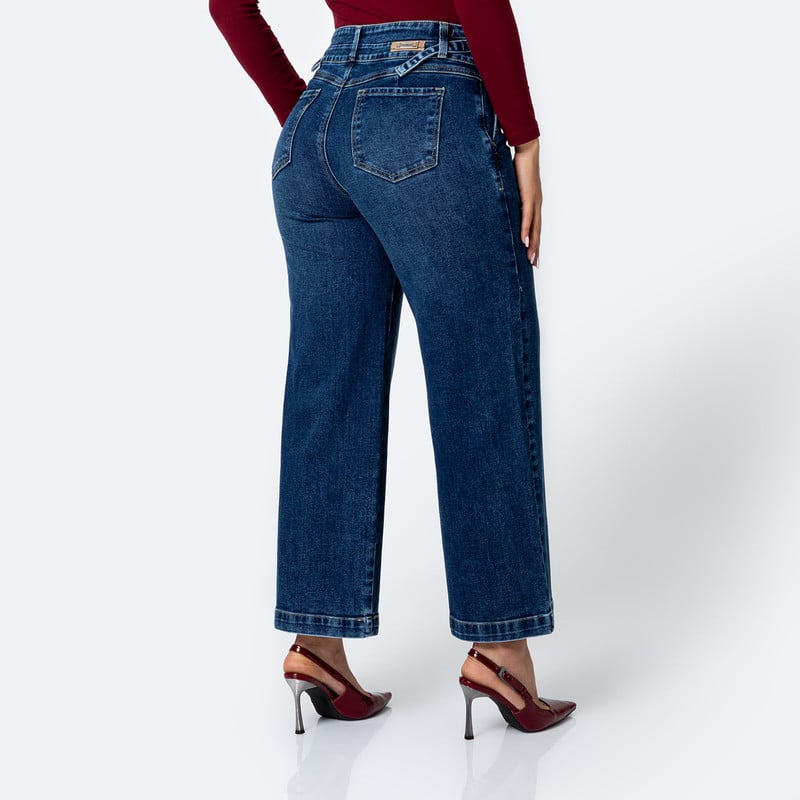 PANTALON DENIM STRETCH MUJER AMELII - 3