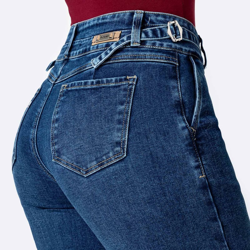 PANTALON DENIM STRETCH MUJER AMELII - 5