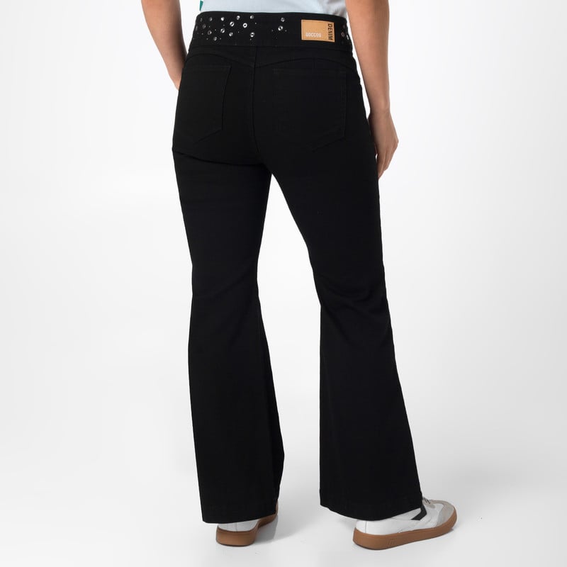 PANTALON DRILL STRETCH MUJER YLENAE - 3