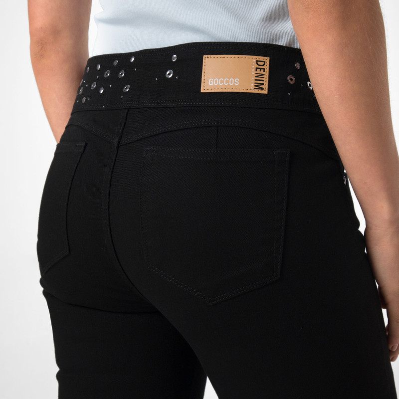 PANTALON DRILL STRETCH MUJER YLENAE - 5
