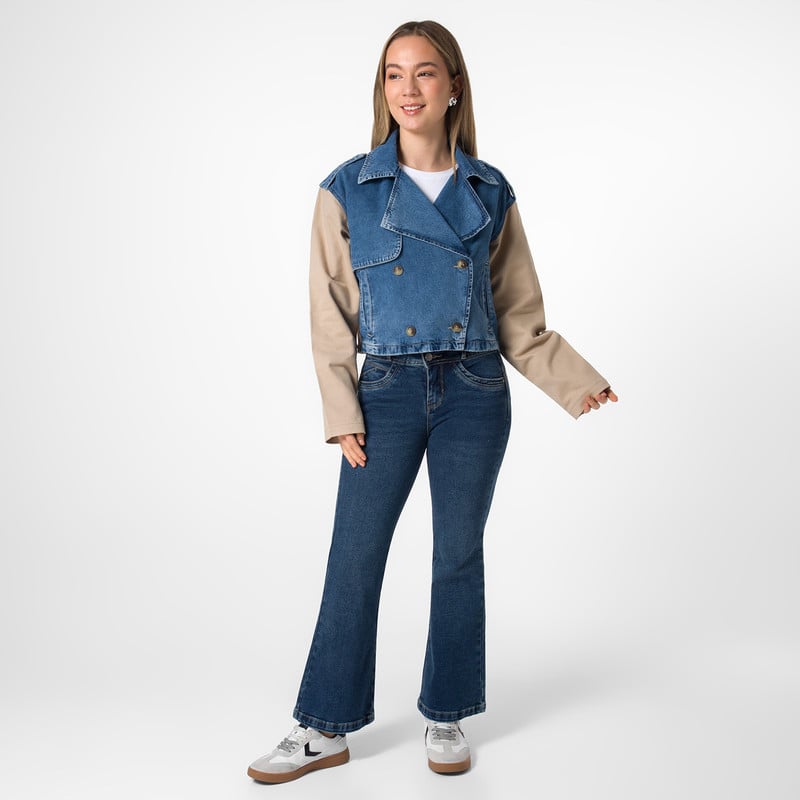 CASACA DENIM MUJER LARIN - 2