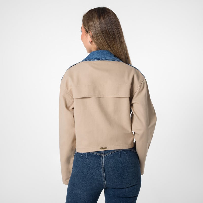 CASACA DENIM MUJER LARIN - 3
