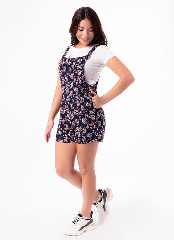 ENTERIZOS OVERSHORT POPELINA MUJER BRANHA - 2