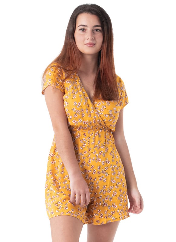 ENTERIZOS OVERSHORT POPELINA MUJER DINIA - 1