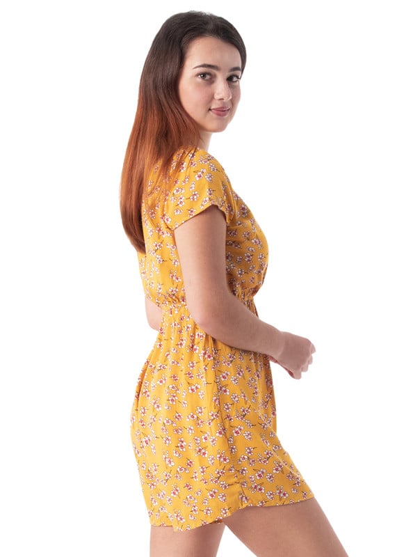 ENTERIZOS OVERSHORT POPELINA MUJER DINIA - 2