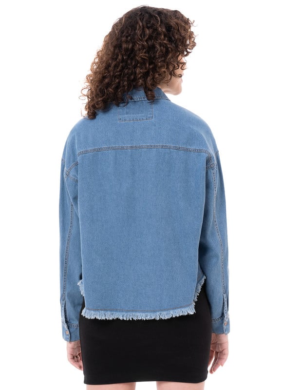 BLUSA MODA LABLY DENIM MUJER - 3