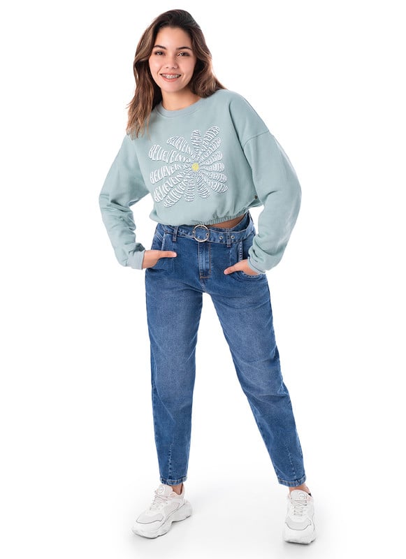 POLERA CUELLO REDONDO YARZ 2 FRANELA MUJER - 4
