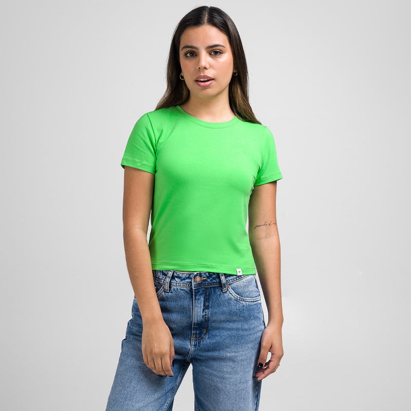 POLO MUJER SQUEEZE CROPP JERSEY FULL LYCRA - 1