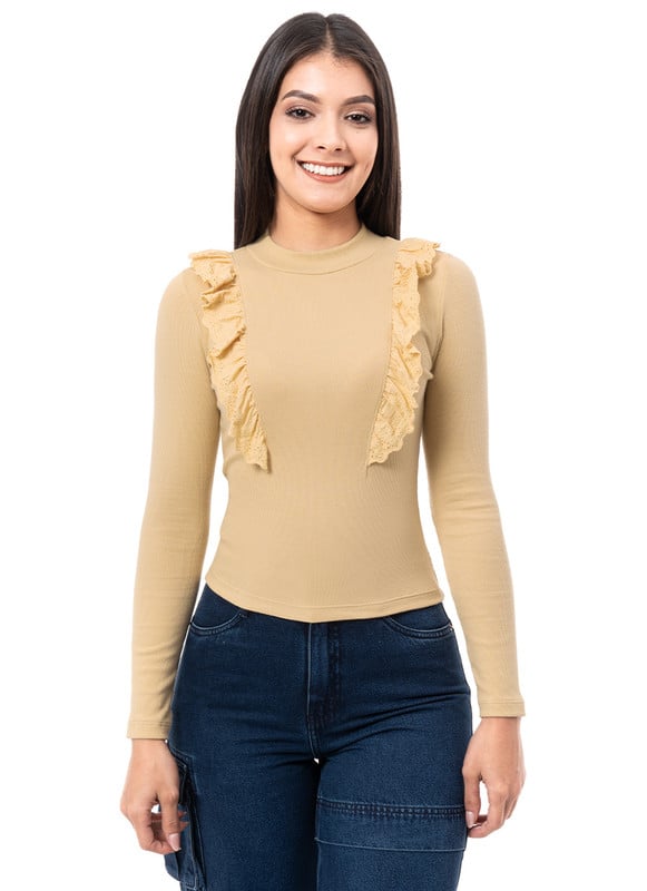 POLO MODA HYPNOTIC RIB MUJER - 1